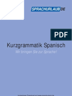 Sprachurlaub.de Grammatik Spanisch
