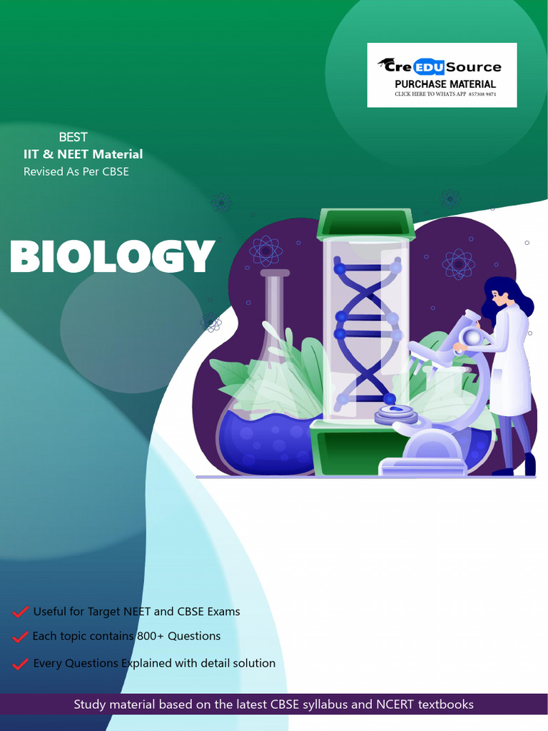 NEET & CBSE Biology Study Material | PDF