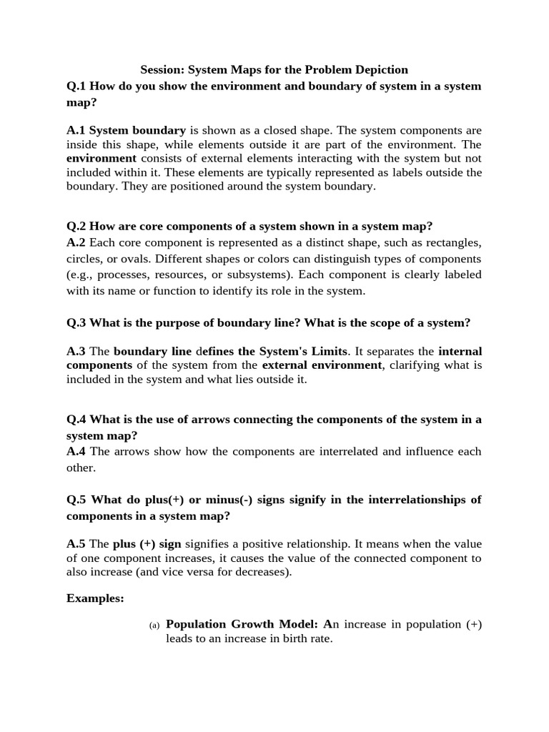 Session-System Maps for the Problem Depiction (1) | PDF