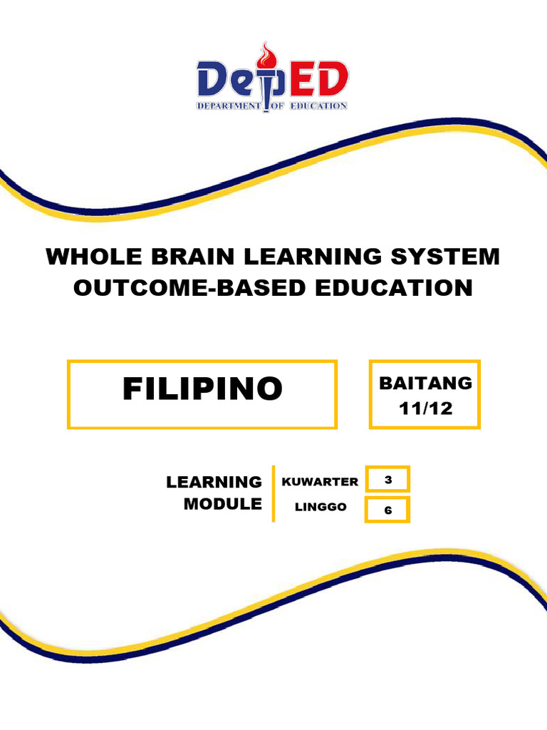 Q3 Filipino SHS Akademiko Week 6 ZSP | PDF