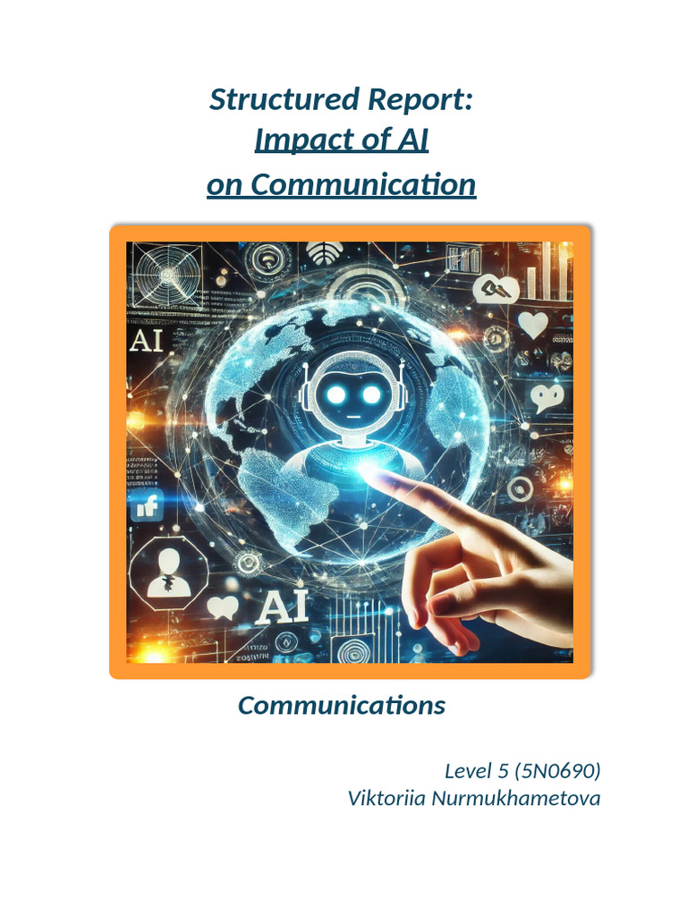 Ass Report Impact of AI | PDF | Artificial Intelligence | Intelligence ...