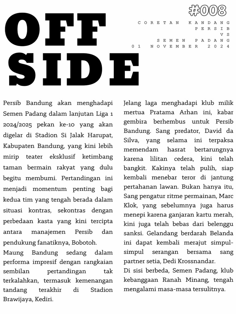Offside #8 | PDF