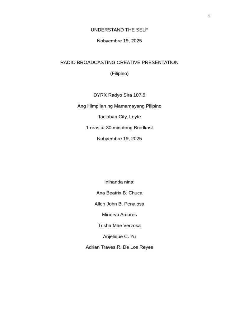 Uts Creative-Presentation | PDF