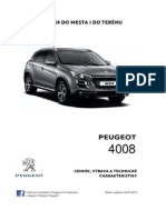 Peugeot 4008 - Cenník Jún 2012