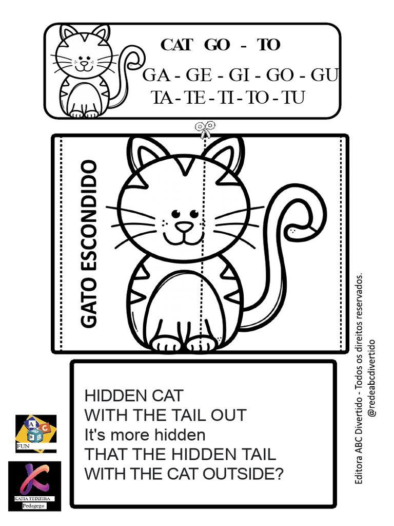 Cat Syllable Formation Activities | PDF
