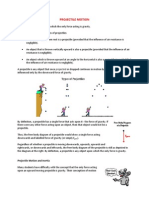 Projectile Motion