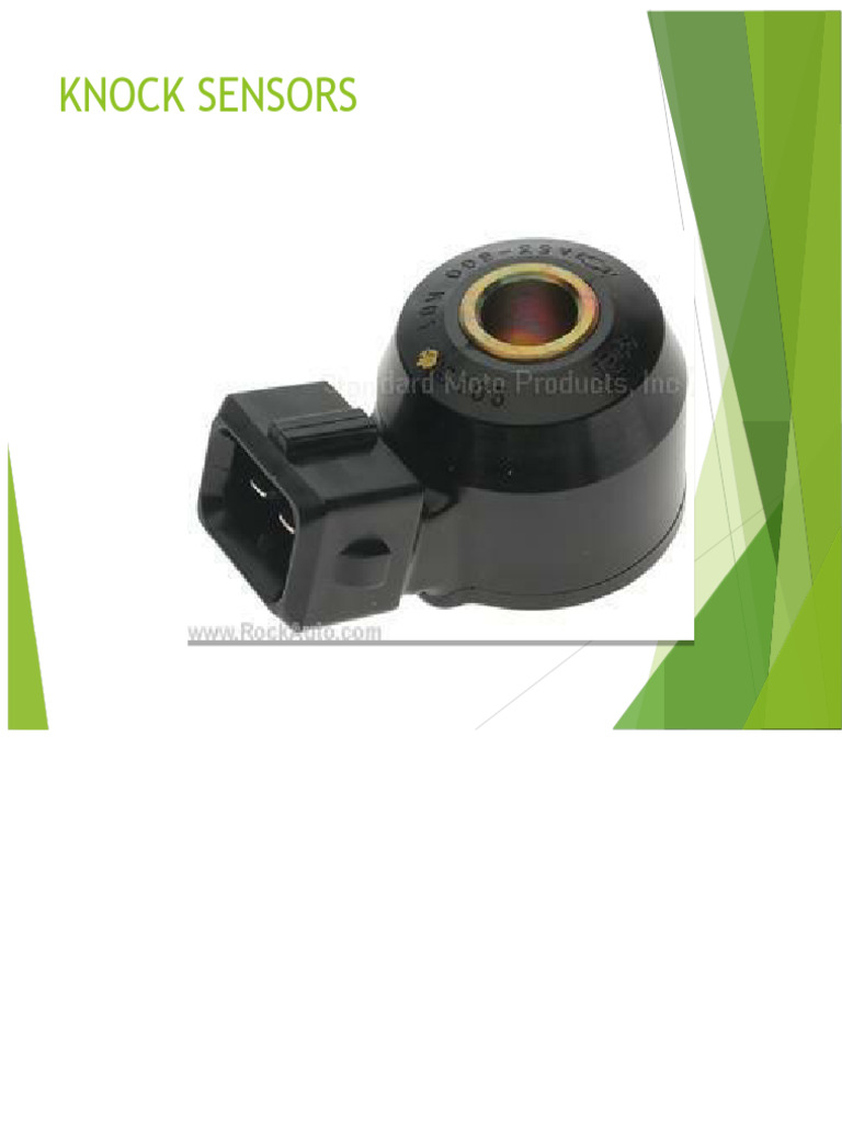 Knock Sensor - Knock Sensor 1 | PDF | Piezoelectricity | Sensor
