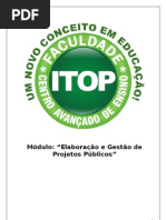 Apostila Elaboração e Gestão de Projetos Públicos