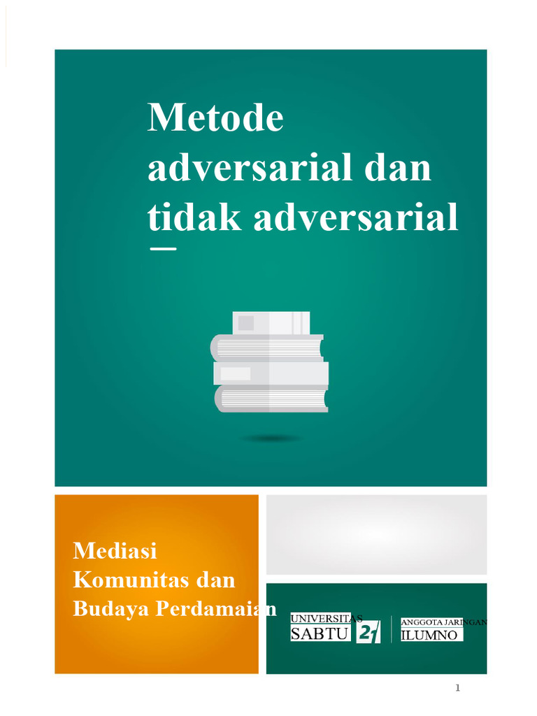 Metode Mediasi: Adversarial vs Non-Adversarial | PDF