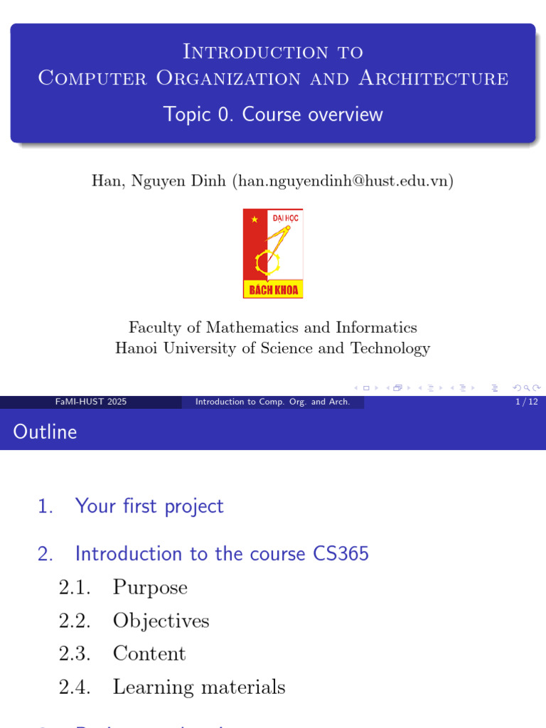 Computer Organization Course Overview | PDF | Central Processing Unit ...