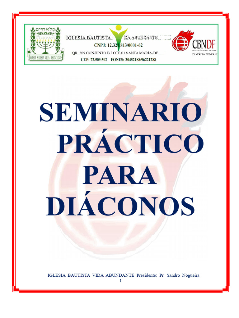 Seminario Práctico para Diáconos | PDF | Diácono | Iglesia cristiana