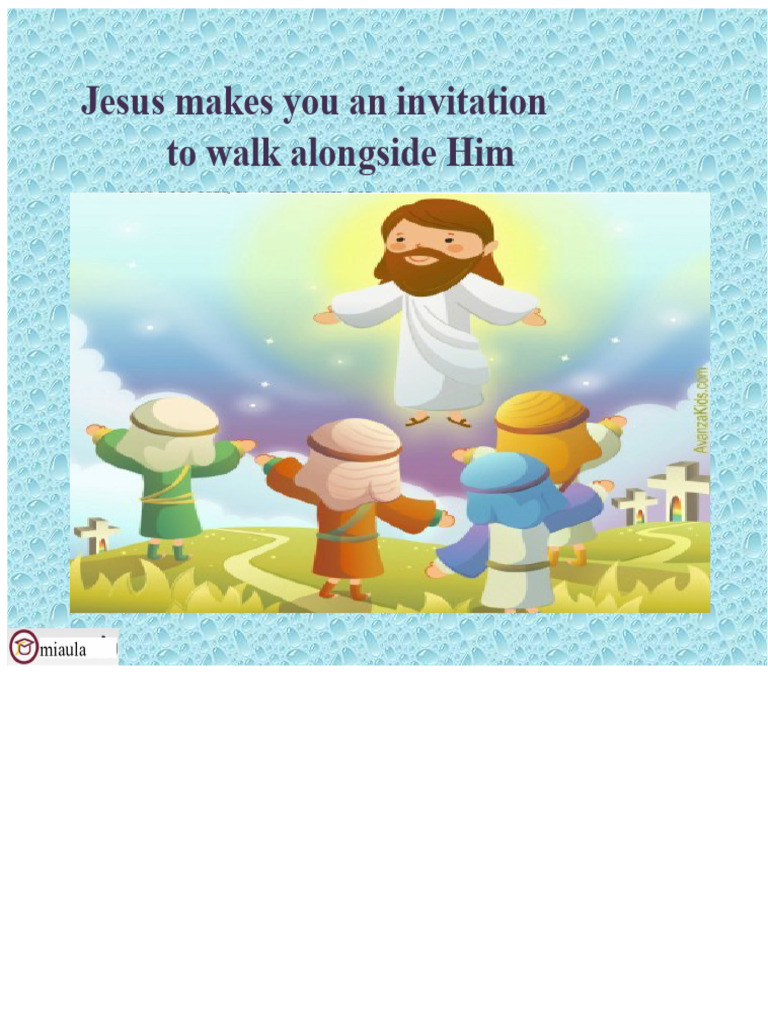 Class 1 Jesus Makes You An Invitation | PDF