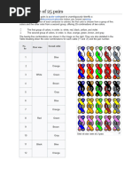 25 Pair Telephone Cable Color Code | PDF