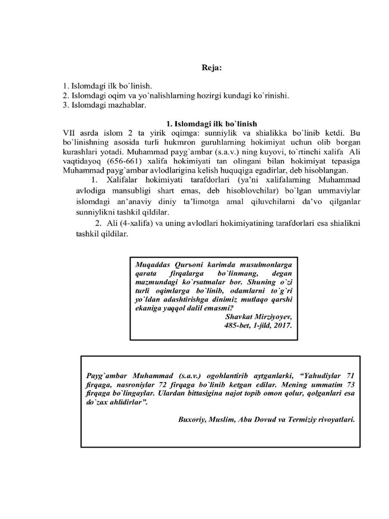 6 Mavzu | PDF