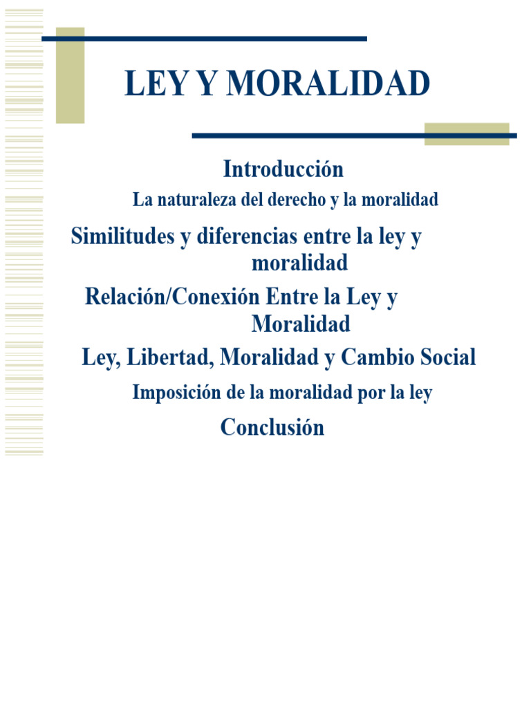 Derecho y Moral 1 - Jurisprudencia | PDF | Moralidad | La Ley natural