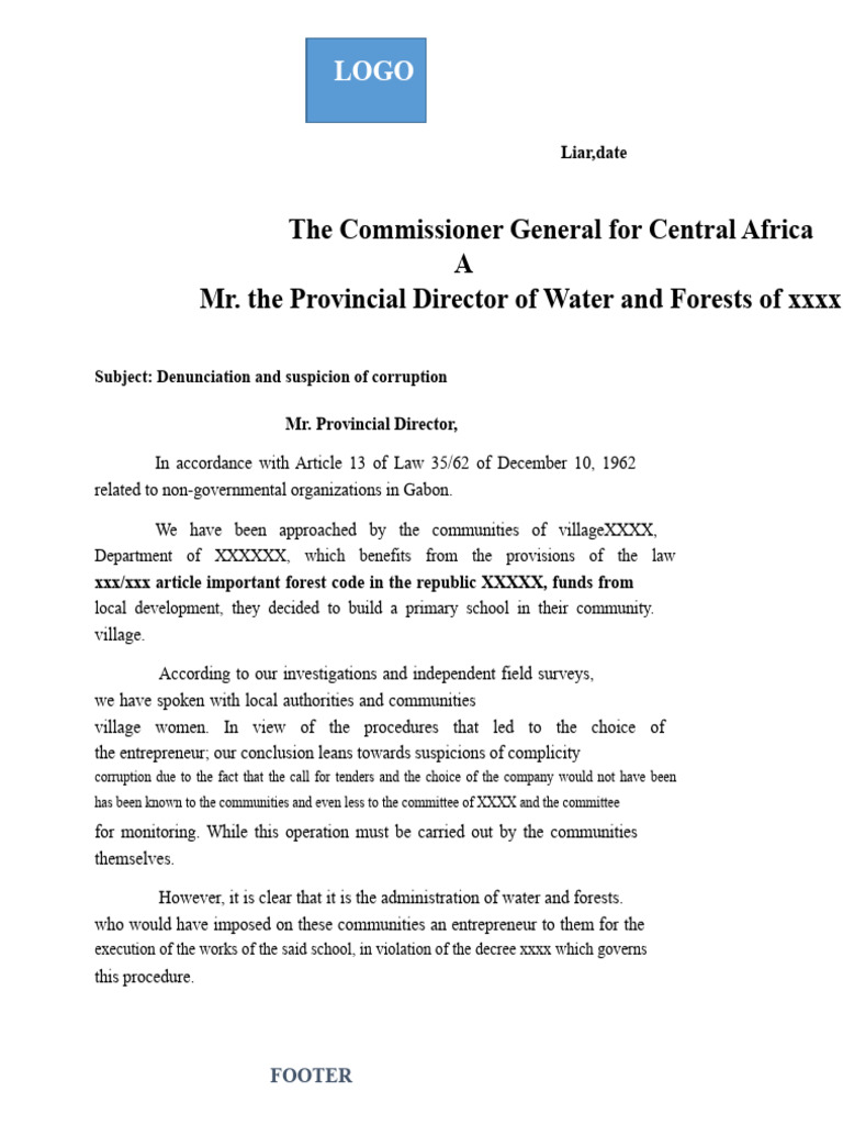 Model of Denunciation and Suspicions of Corruption | PDF