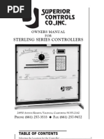Download Superior Controls Sterling 12 sprinkler system manual by peterchane SN9668985 doc pdf