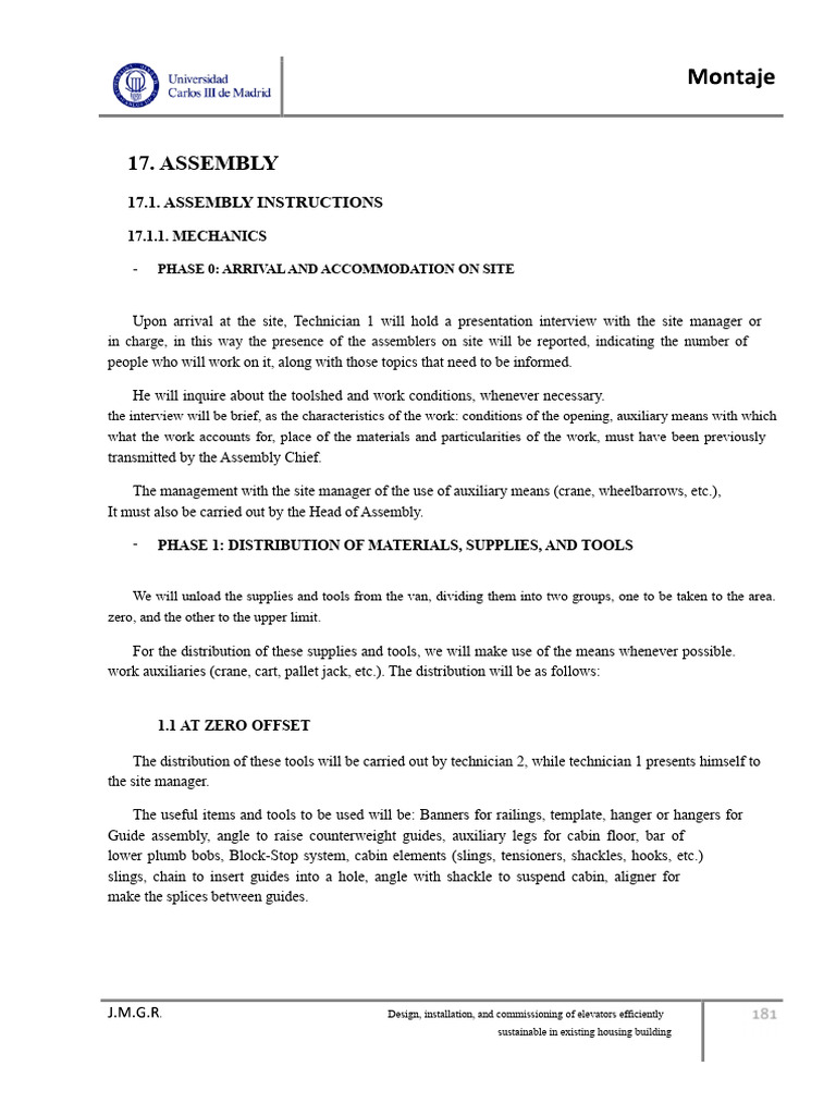 Elevator Assembly Instructions Guide | PDF | Elevator | Door