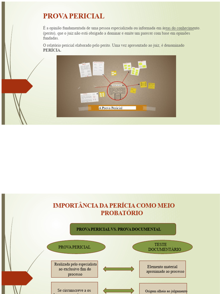 Entenda a Prova Pericial e Suas Funções | PDF | Testemunha ...
