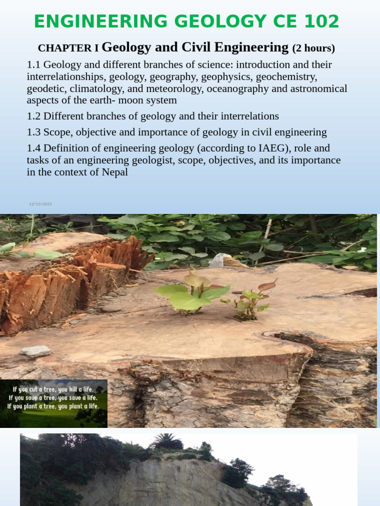 Geology's Role in Civil Engineering | PDF | Geology | Rock (Geology)