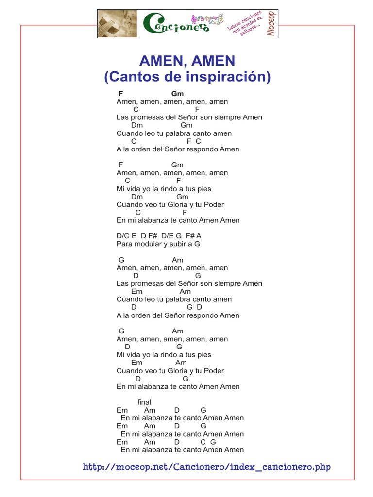 Letras y acordes de 