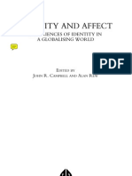 John R. Campbell & Alan Rew Ed., Identity and Affect - Experiences of Identity in A Globalising World (Anthropology, Culture and Society), 1999 Book