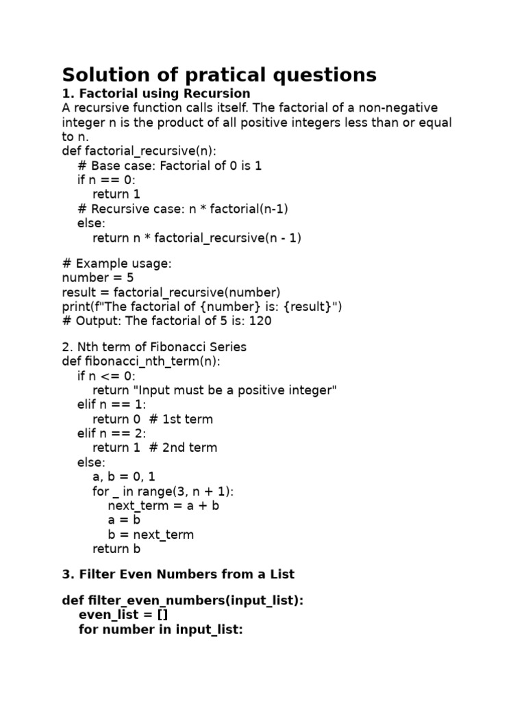 Practical Python Coding Solutions | PDF | Queue (Abstract Data Type ...