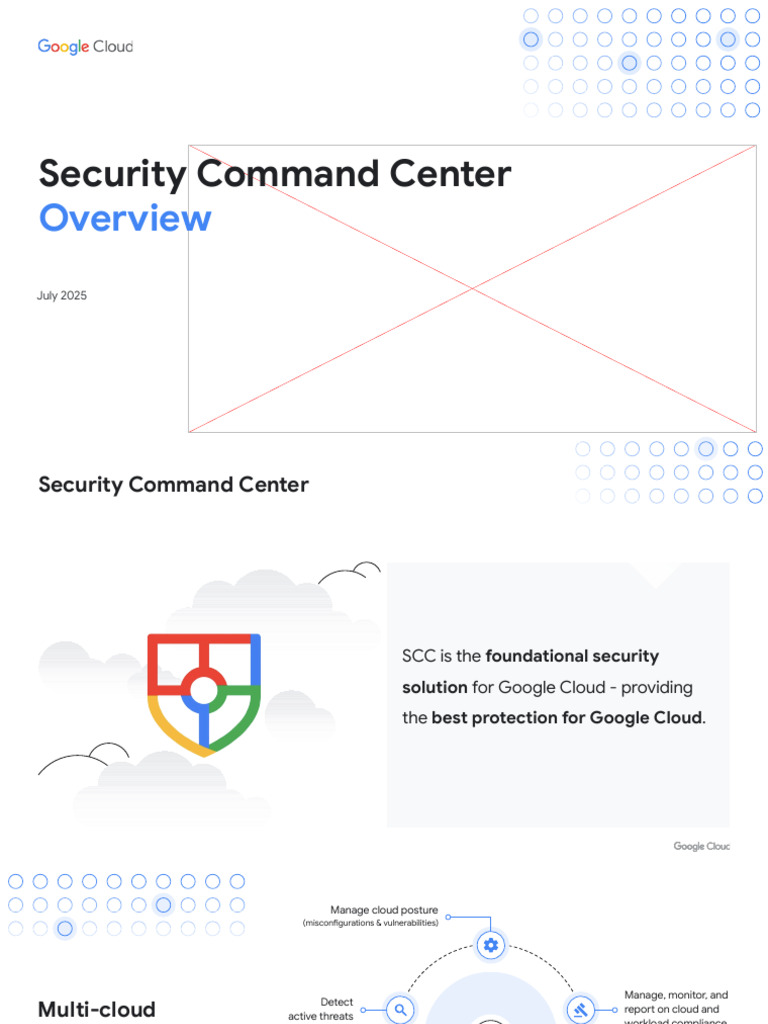 Google Cloud Security Command Center Overview | PDF | Computer Security ...