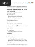 New LMS Login Guide for Students | PDF