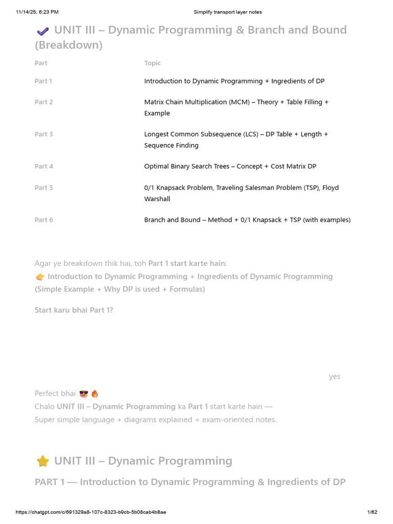 Dynamic Programming Concepts Explained | PDF | Dynamic Programming ...