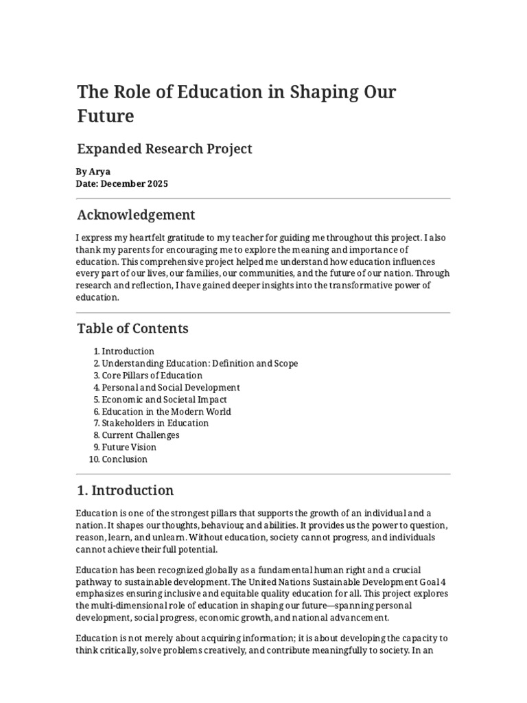 The Transformative Power of Education | PDF | Learning | Teachers