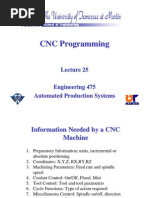 Lecture of CNC Program