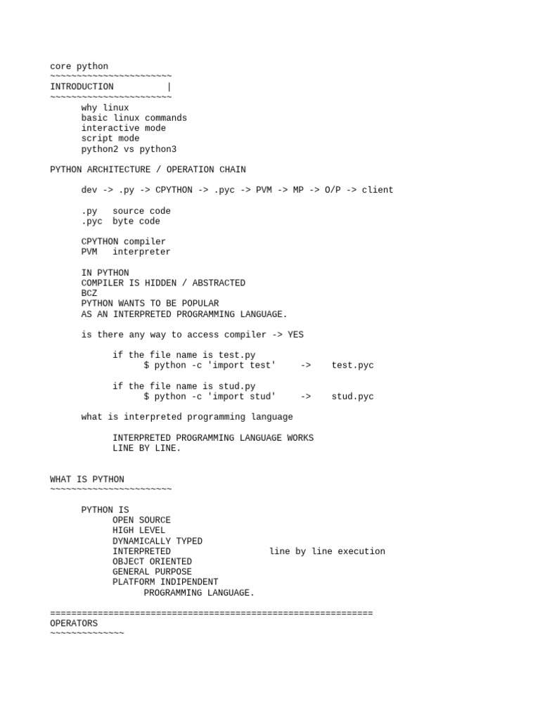 Day 4 What Is Python | PDF