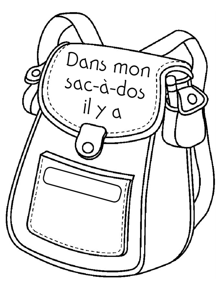 Dans Mon Sac-À-Dos Il y A | PDF