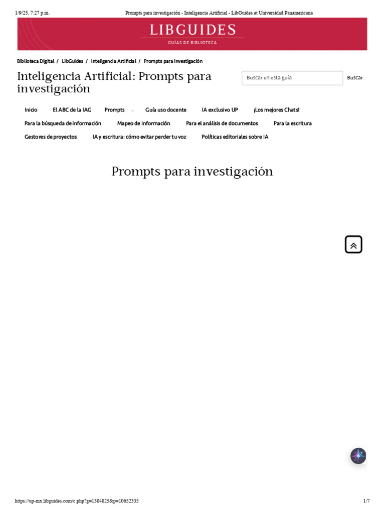 Prompts de IA para Investigación Académica | PDF | Inteligencia ...