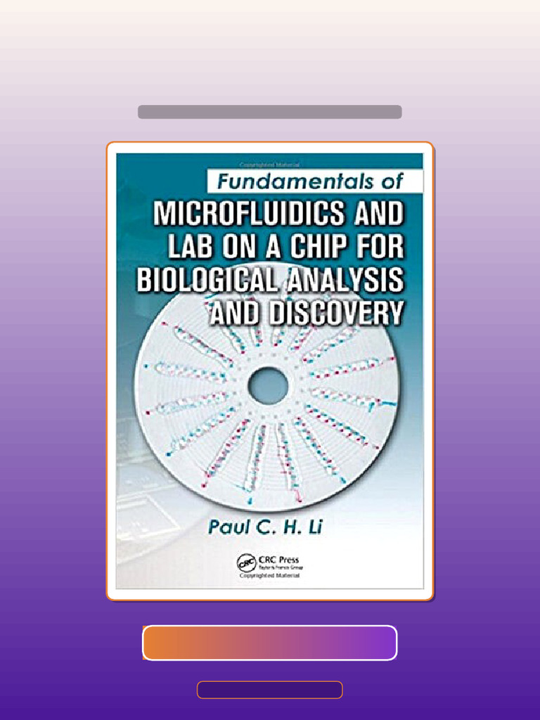 Test Bank of Fundamentals of Microfluidics and Lab on a Chip for ...
