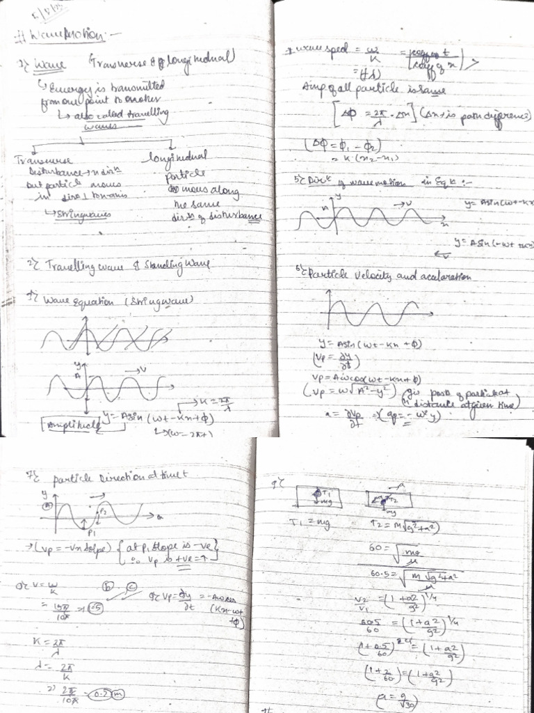 Wave Motion | PDF
