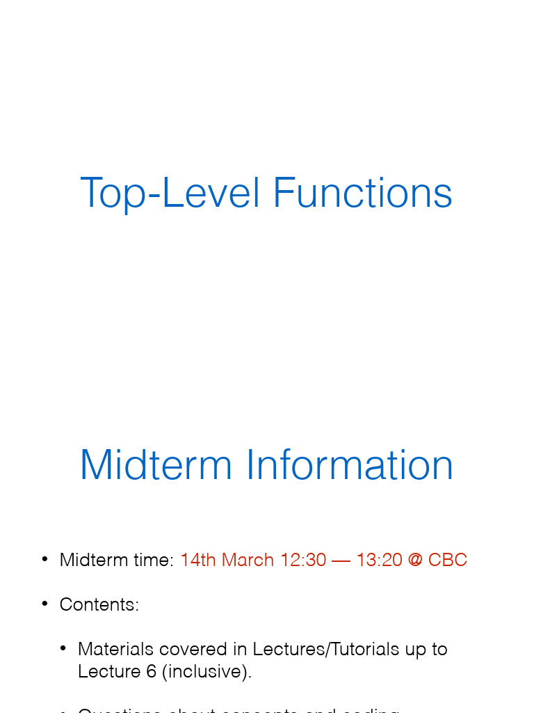 Lecture 7 Before (2) | PDF | Anonymous Function | Parameter (Computer ...