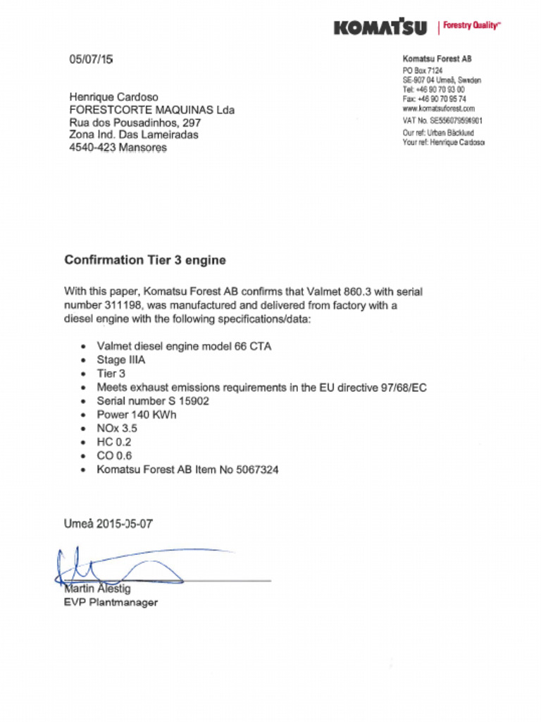 860.3 Intyg Tier 3 | PDF