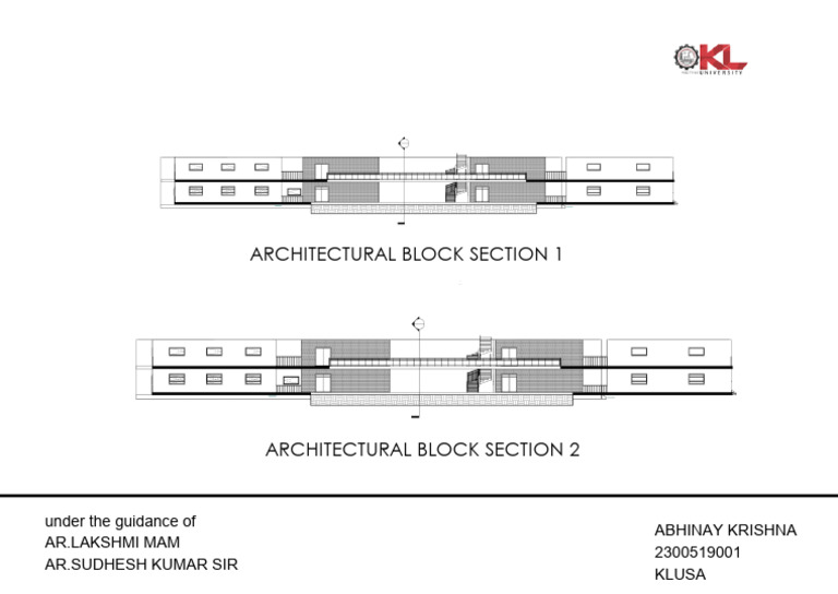 Architectural Block Design Overview | PDF
