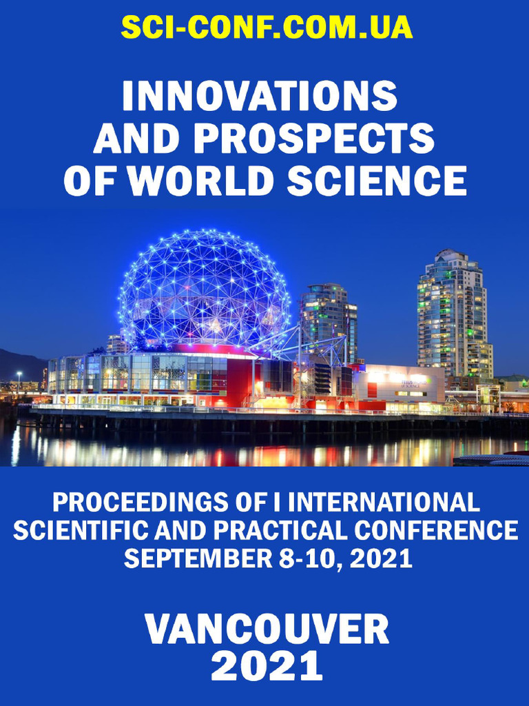 Innovations and Prospects of World Science 8 10.09.21 | PDF
