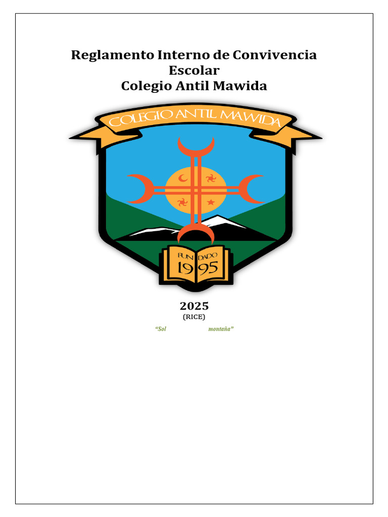 Reglamento de Convivencia Escolar 2025 | PDF | Escuelas | Maestros