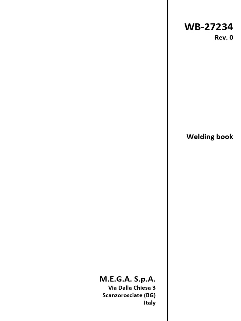 Welding Procedure Specifications WB-27234 | PDF | Welding | Construction