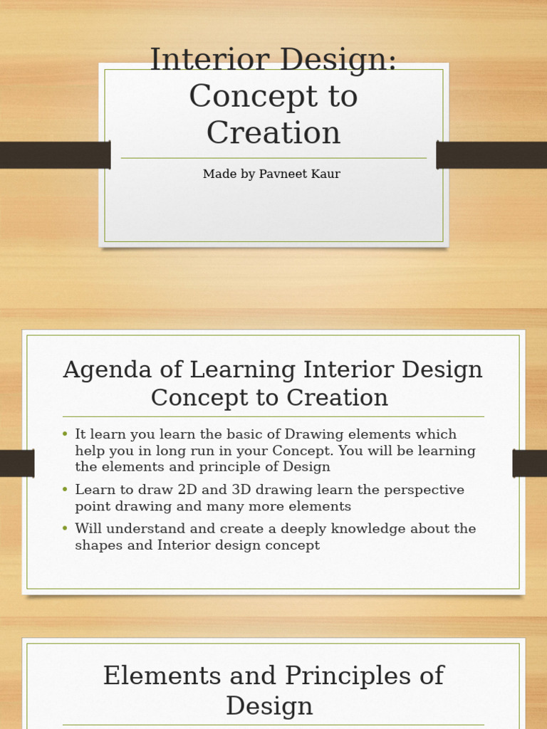 Interior Design Basics: Elements & Principles | PDF | Triangle ...