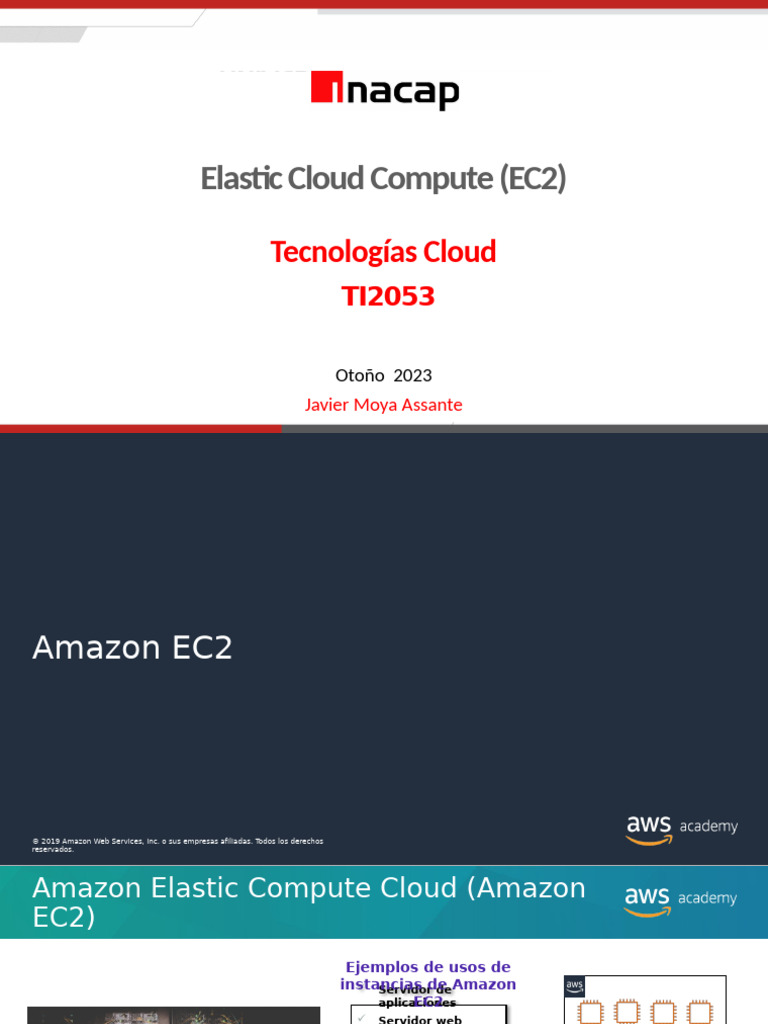 Guía Completa sobre Amazon EC2 | PDF | Servicios web de Amazon ...