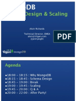 PMUG Schema Design and Scaling