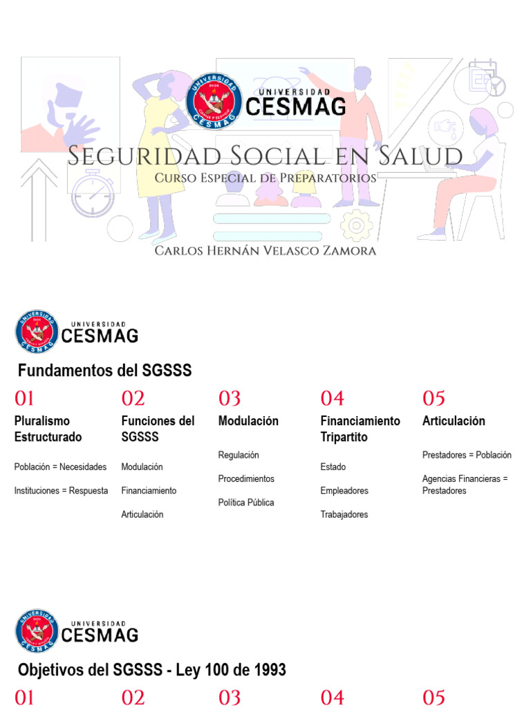 Fundamentos del Sistema de Salud en Colombia | PDF | Cuidado de la salud