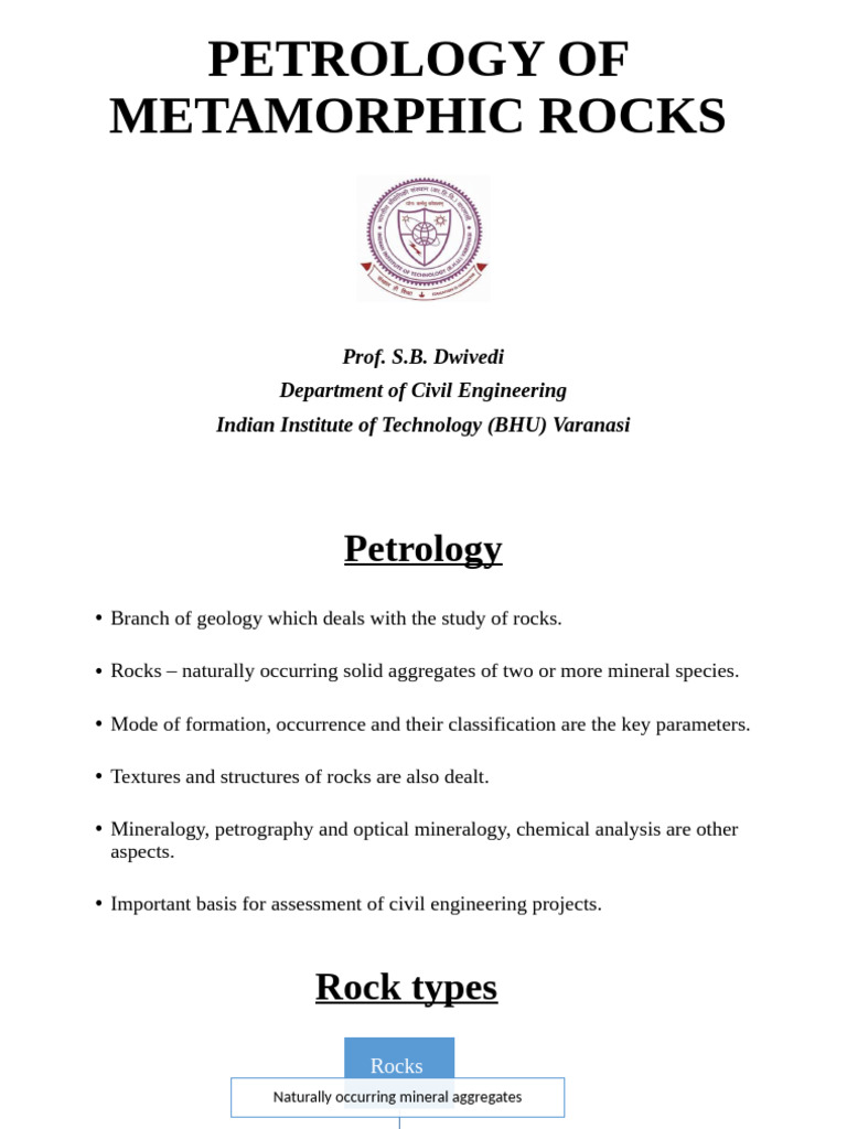 Metamorphic Rocks: Types and Processes | PDF | Rock (Geology) | Sandstone