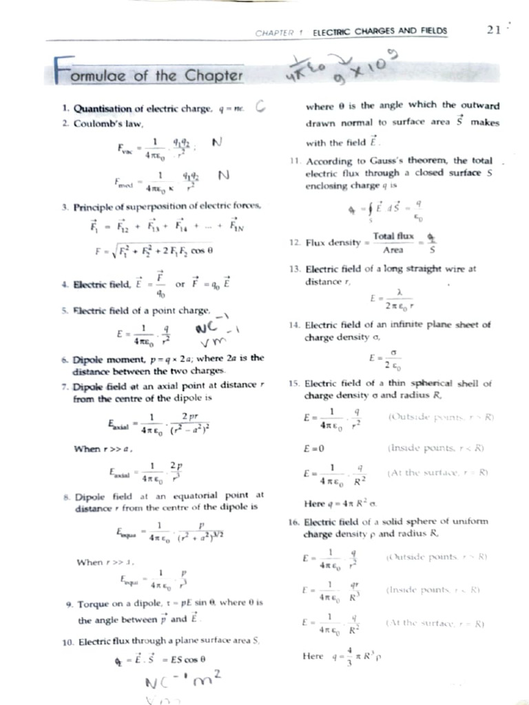 Formulas # 1-14 | PDF