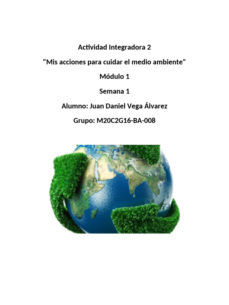 Acciones para Reducir Huella Ecológica | PDF